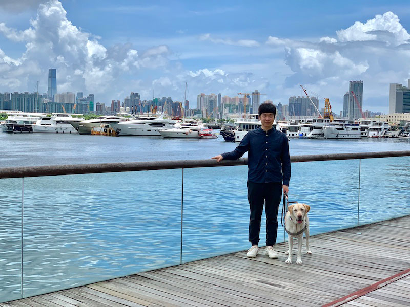 無論工作或平日生活，Walter 跟Range都形影不離，可以說是彼此重要的人生伙伴。